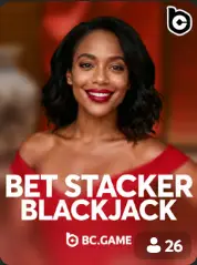 Bet Stacker Blackjack BC Game France game cover