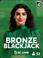 Bronze Blackjack BC Game France game cover