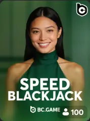 Speed Blackjack BC Game France game cover