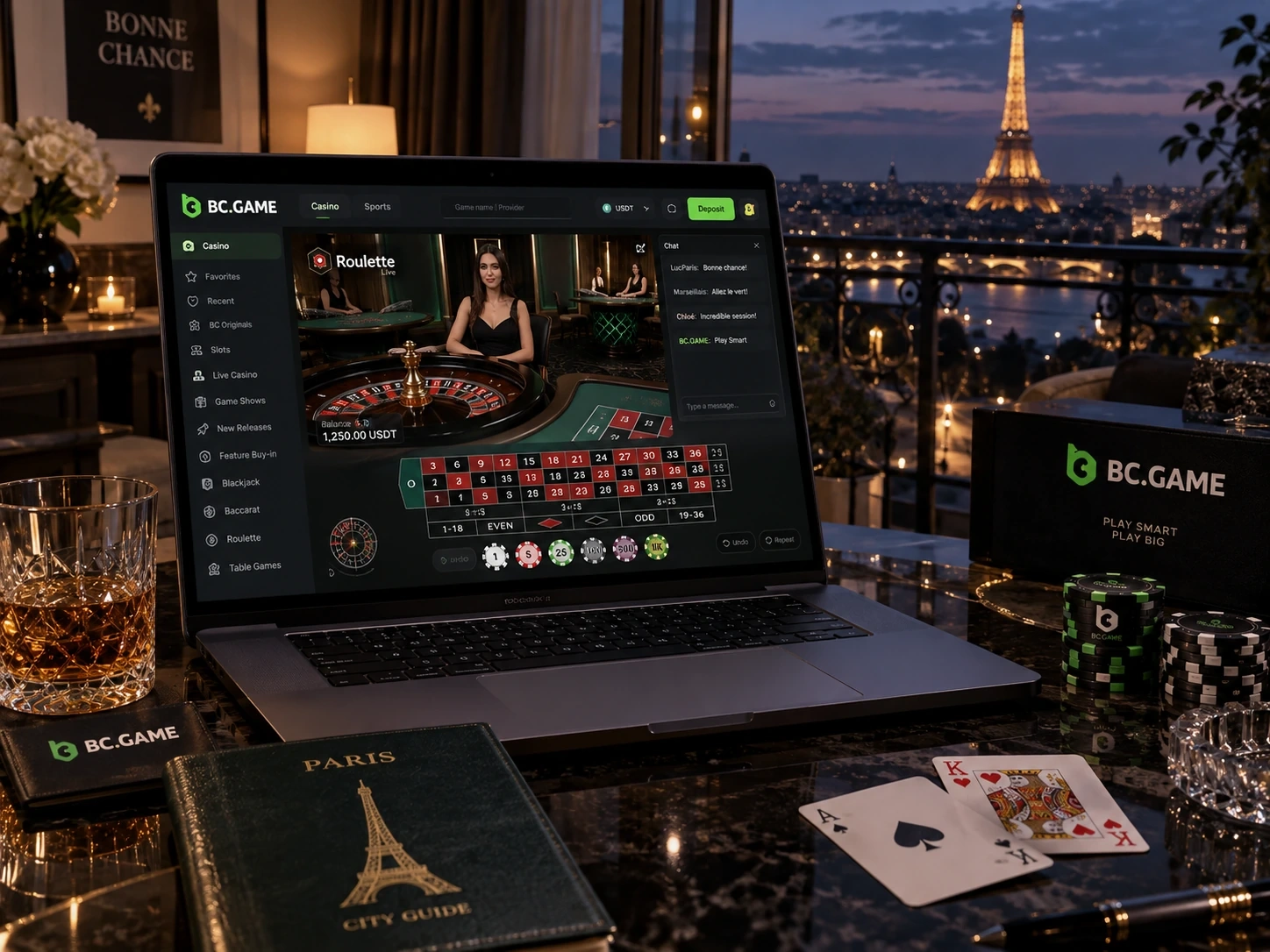 Jeu de casino sur BC Game France